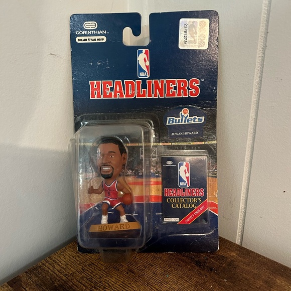 Other - NBA‎ Headliners Juwan Howard 3 Inch Vintage Figure Bullets 1996 Corinthian T72